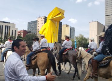Participa Querétaro en desfile conmemorativo de la Revolución