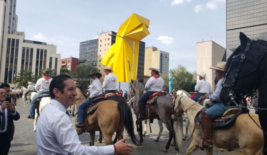 Participa Querétaro en desfile conmemorativo de la Revolución