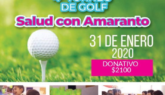 4° Torneo de Golf Salud con Amaranto