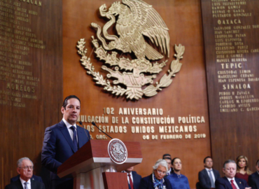 Ceremonia Conmemorativa del CIII Aniversario  de la Promulgación de la Constitución Política  de los Estados Unidos Mexicanos de 1917