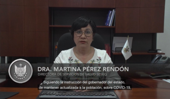 Reporte de la Secretaría de Salud 27 de Marzo