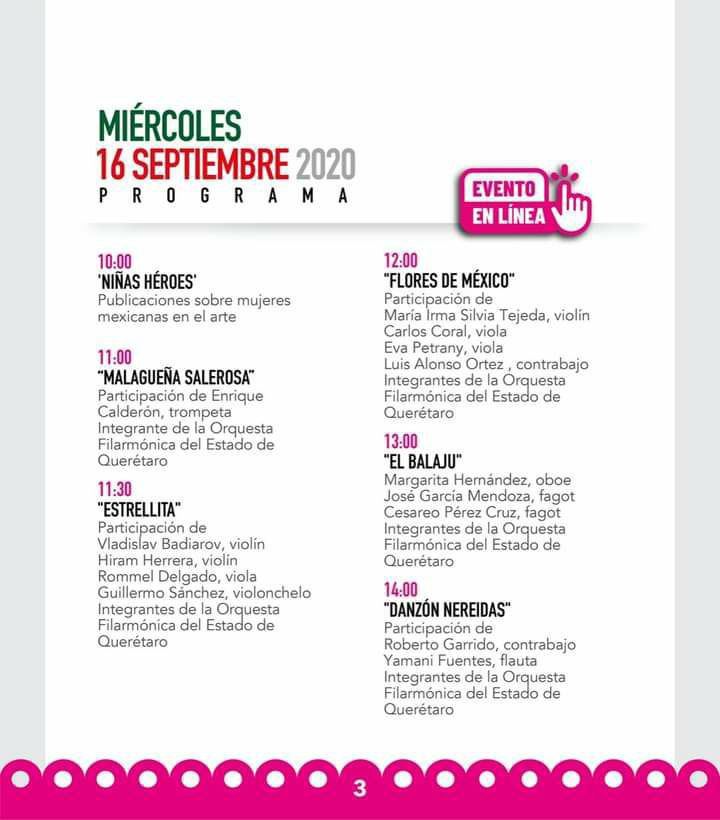 programa-miercoles-actividades-patrias-queretaro-el-infografico