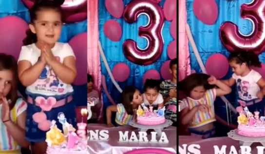 Los mejores memes de la niña que sopló las velas en el cumpleaños de su hermana