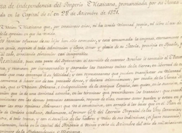 Por qué México tuvo más de un Acta de Independencia