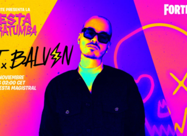 J Balvin le pondrá reggaetón a la fiesta de los gamers de Fortnite