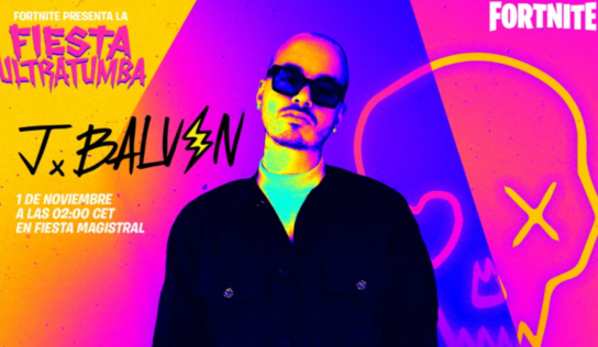 J Balvin le pondrá reggaetón a la fiesta de los gamers de Fortnite