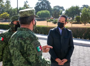 En Querétaro se trabaja de manera coordinada, se respeta a las instituciones y se honra al Ejército