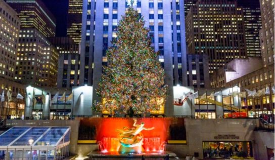 En Nueva York, el encendido del árbol se queda sin público por pandemia