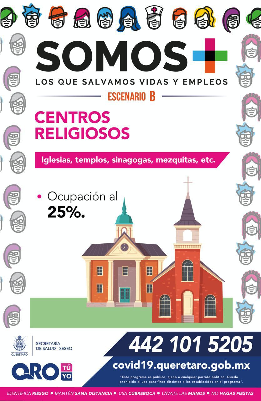 nuevas-restricciones-centros-religiosos-covid19-queretaro-el-infografico