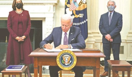 Biden declara la guerra a la pandemia de Covid-19