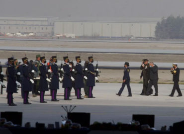 Minuto a minuto de la inauguración de la Base Aérea Militar No. 1 en Santa Lucía