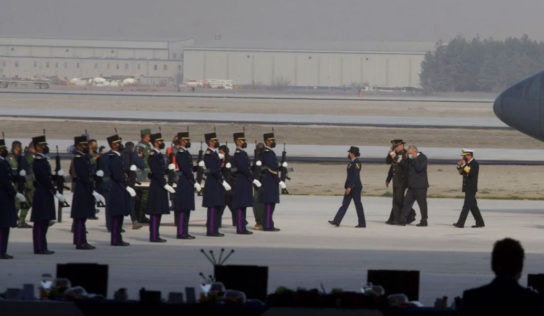 Minuto a minuto de la inauguración de la Base Aérea Militar No. 1 en Santa Lucía