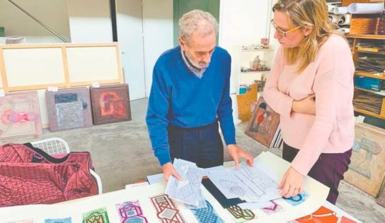 La vida permitió a Vicente Rojo terminar su biografía gráfica