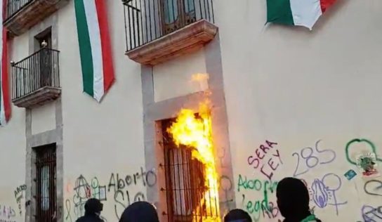 SEGOB Comunicado Manifestación Activistas en el Estado