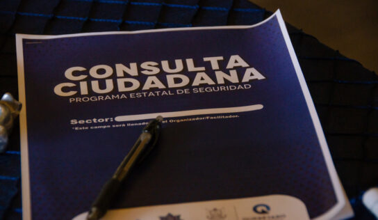 Municipio de El Marqués participa en la Consulta Ciudadana Programa Estatal y Municipal de Seguridad.