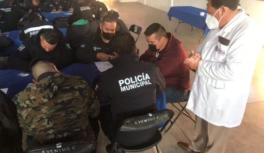 SSPM de Pedro Escobedo realiza exámenes toxicológicos al 100% del personal