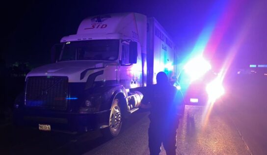 Policías de El Marqués recuperan tractocamion que había sido robado momentos antes