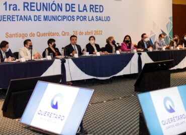 Preside Luis Nava primera reunión de la Red Queretana de los Municipios por la Salud