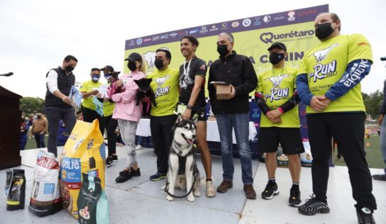 Un éxito la segunda edición de carrera canina P-Run: Luis Nava