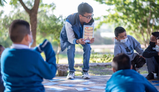 Realizan en El Marqués Cuarta Jornada Cultural Turística, a estudiantes de la comunidad de Tierra Blanca