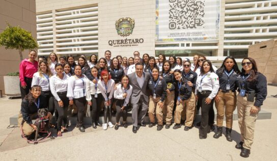 Trabajadoras de Protección Civil Municipal, ejemplo de lo que hace grandes a las mujeres queretanas: Luis Nava