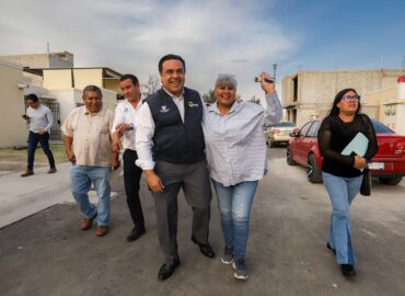 Luis Nava entrega acciones de Mejoramiento de Condominios en Rancho San Pedro