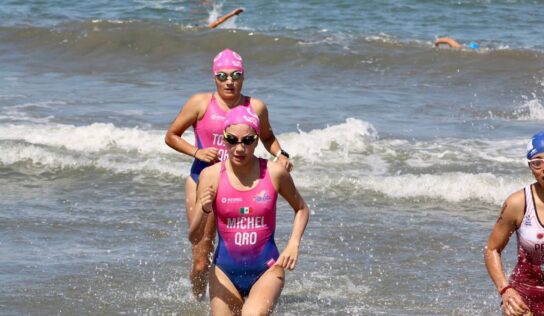 Triatleta queretana obtiene medalla de oro en Nayarit