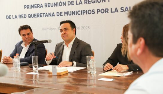 Encabeza Luis Nava reunión de la Red Queretana de Municipios por la Salud