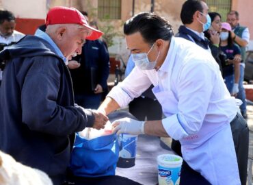 Supervisa Luis Nava la operación del programa “Comedor Contigo”