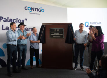 Mauricio Kuri y Enrique Vega realizaron la inauguración del Polideportivo en la Pradera en el Marqués