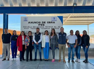 GOBIERNO DE PEDRO ESCOBEDO ANUNCIA OBRAS PARA PLANTELES EDUCATIVOS