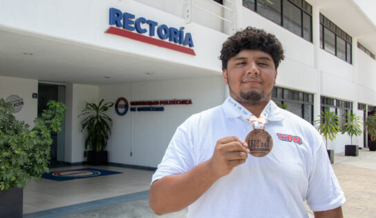 Estudiante de la UPQ se lleva bronce en Universiada Nacional