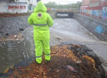 Atento el Municipio de Querétaro ante las lluvias