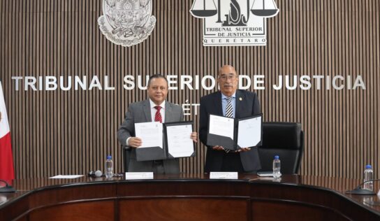 Acuerdan SDUOP y Poder Judicial del Estado trabajar en colaboración