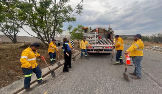 Supervisa CEI conservación en carreteras por lluvias