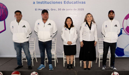 El Marqués promueve entornos sanos para la niñez con la presentación de torneo escolar masivo