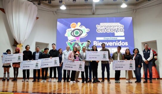 Premian a participantes del Concurso de Transparencia en Corto 2025