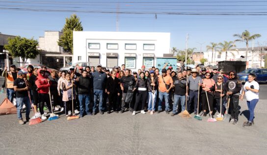 Realizan dependencias de El Marqués Jornada de Limpieza en La Pradera