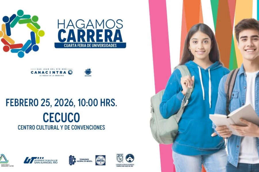 UT San Juan y CANACINTRA promueven la Cuarta Feria de Universidades