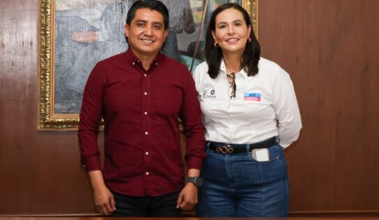 Se reúne Martha Soto con el presidente municipal de Ezequiel Montes