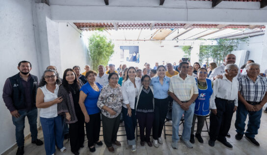 Fortalecen El Marqués y SEDESOQ atención integral con el Club del Adulto Mayor en La Cañada