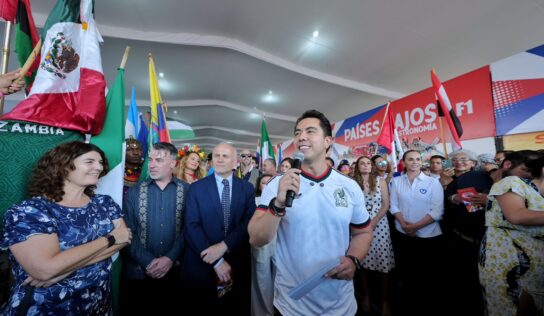 Inaugura Felifer Macías Festival de Comunidades Extranjeras edición pambolera