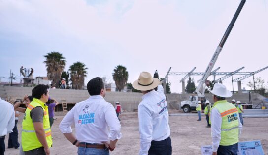 Cumple Felifer Macías compromisos con la rehabilitación de la Unidad Deportiva Josefa Ortiz de Domínguez