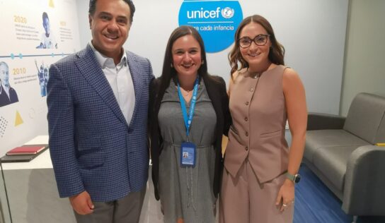 Presenta Luis Nava ante UNICEF el programa Contigo y tu Bebé