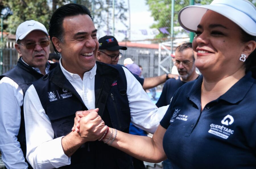 Encabeza Luis Nava trabajos de rehabilitación de espacios públicos en Ejido Modelo
