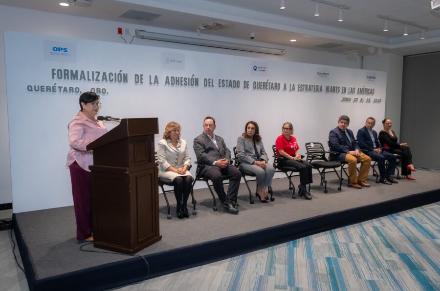 Querétaro formaliza su adhesión a la estrategia HEARTS en las Américas