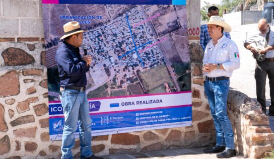 Entrega Rodrigo Monsalvo obras por más de 20 millones de pesos