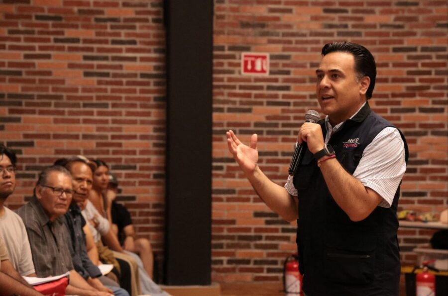 Supervisa Luis Nava capacitación en primeros auxilios a Promotores de la Paz