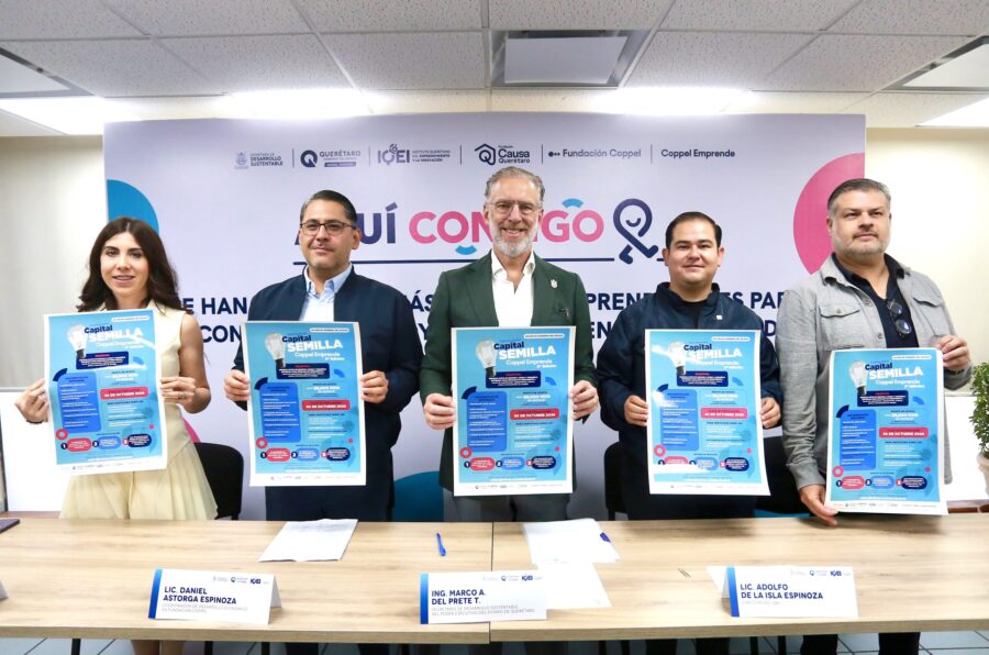 SEDESU, IQEI, Coppel Emprende y Fundación Causa impulsan a emprendedores con Capital Semilla