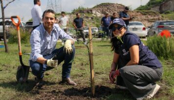 Realiza Municipio de Querétaro jornada de reforestación en BLOQUE